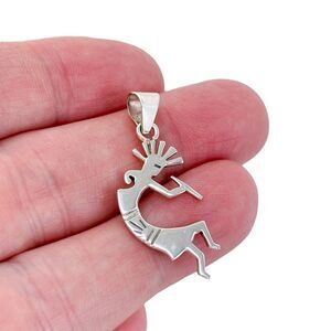 Vintage Sterling Silver 925 Kokopelli Pendant